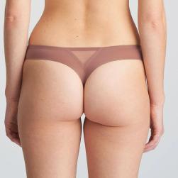 Preview: Marie Jo Louie thong, color satin taupe