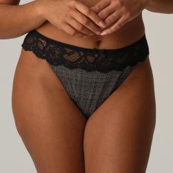 PrimaDonna Madison thong, color black tailor