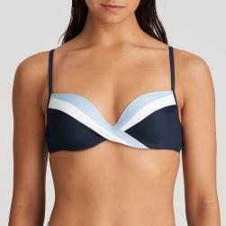 Marie Jo Swim Sitges Bikini top heart shape padded, color cloud party