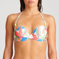 Marie Jo Swim Tarifa Bikini Oberteil Herzform unterlegt, Farbe tropical blossom