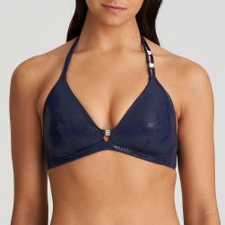 Marie Jo Swim San Domino Triangel Bikini Top Unterlegt XS-L, Farbe evening blue