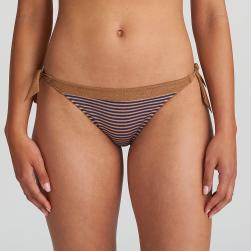 Marie Jo Swim Saturna Bikini Hüftslip mit Schnüren, Farbe ocean bronze