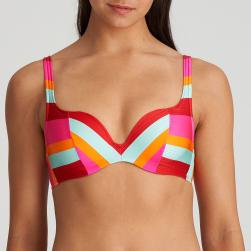 Marie Jo Swim Tenedos Bikini top heart shape padded, color jazzy