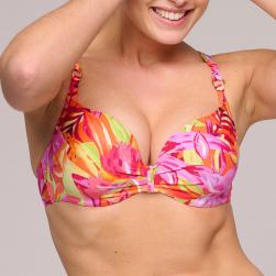 Marie Jo Swim Shubra Bikini top heart shape padded, color musa
