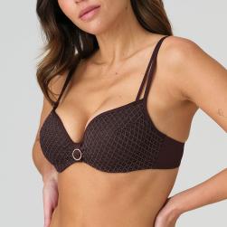 Preview: Marie Jo Swim Tomar Bikini top heart shape padded, color earth
