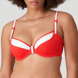PrimaDonna Swim Istres Bikini top tulip seam, color pomme d amour