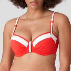 PrimaDonna Swim Istres Bikini top balcony padded, color pomme d amour