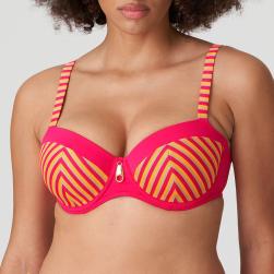 PrimaDonna Swim La Concha Bikini Oberteil unterlegter Außenträger, Farbe mai tai