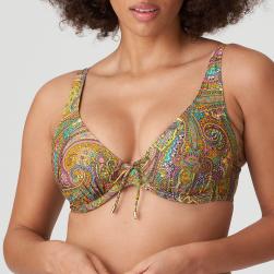 PrimaDonna Swim Sakarun Bikini Oberteil Triangel unterlegt, Farbe sunny paisley