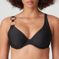 PrimaDonna Swim Solta Bikini Oberteil Triangel unterlegt, Farbe schwarz