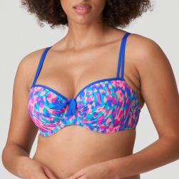 PrimaDonna Swim Karpen Bikini Oberteil unterlegter Außenträger, Farbe electric blue