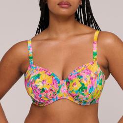 PrimaDonna Swim Ubud Bikini top full cup wire, color sun glow