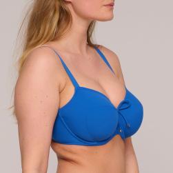 Preview: PrimaDonna Swim Aswan Bikini Oberteil Vollschale mit Bügel, Farbe delphinium cheer blue