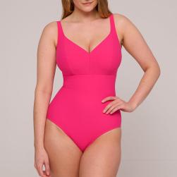 PrimaDonna Swim Aswan Swimsuit deep plunge wireless, color dragon fruit