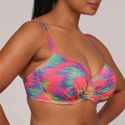 Preview: PrimaDonna Swim Cairo Bikini top balcony padded, color sunset nile