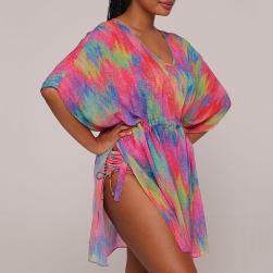 Preview: PrimaDonna Swim Cairo Swimwear kaftan, color sunset nile