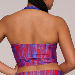 Preview: PrimaDonna Swim Skudai Tankini full cup padded, color wild stripes