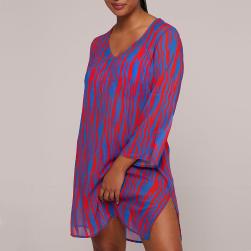 PrimaDonna Swim Skudai Swimwear kaftan, color wild stripes