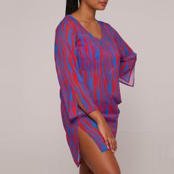 Preview: PrimaDonna Swim Skudai Swimwear kaftan, color wild stripes