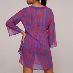 Preview: PrimaDonna Swim Skudai Swimwear kaftan, color wild stripes