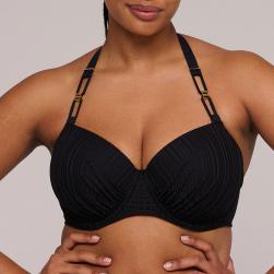 Preview: PrimaDonna Swim Kiruna Bikini top balcony padded, color black