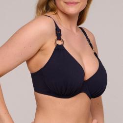 Preview: PrimaDonna Swim Pinner padded Bikini top deep plunge, color dazzling sky