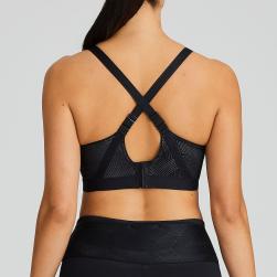 Preview: PrimaDonna Sport The Game sports bra padded, color black