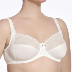 Ulla Lingerie Féminine bra Carmen cup D-G, color ecru