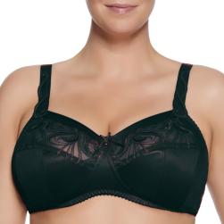 Ulla Lingerie Féminine bra Carmen cup B-C, color black