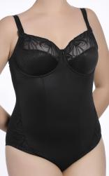Ulla Lingerie Féminine body Carmen cup D-G, color black
