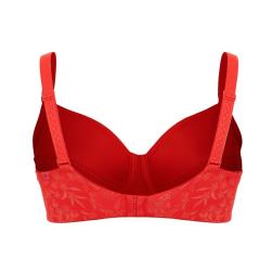 Preview: Ulla Lingerie Féminine  molded wire bra Jasmin D - L cup, color poppy-red
