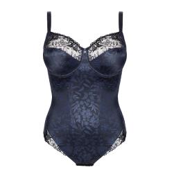 Ulla Lingerie Féminine Jasmin body cup B-G, color midnight