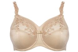 Ulla Lingerie Féminine wire bra Ella cup K-N, color bisque
