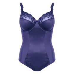 Ulla Lingerie Féminine Body Ella mit Bügel Cup B-G, Farbe violett