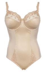 Ulla Lingerie Féminine body Ella cup D-G, color bisque