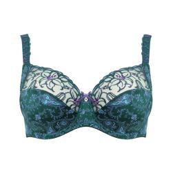 Ulla Lingerie Féminine BH mit Bügel Zoe Cup B-G, Farbe lorbeer