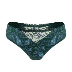 Ulla Lingerie Féminine String Zoe 36-46, Farbe lorbeer