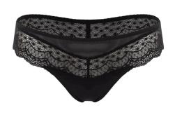 Ulla Lingerie Féminine Josy thong 36-48, color black
