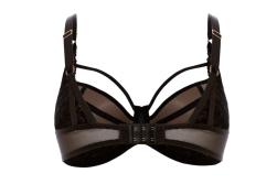 Preview: Ulla Lingerie Féminine Bügel BH Exclusive Line Cup D-I, Farbe schwarz