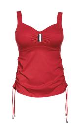 Ulla Lingerie Féminine tankini St. Tropez Cup B-G, color red