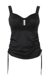 Ulla Lingerie Féminine tankini St. Tropez Cup B-G, color black