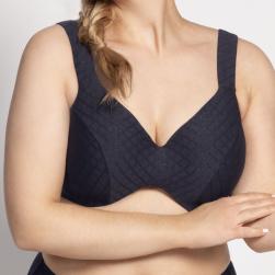 Ulla Lingerie Féminine bikini Monaco Cup E-L, color midnight